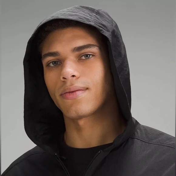 Lululemon mens Textured Full-Zip Hooded Jacket size XL - Picture 7 of 11